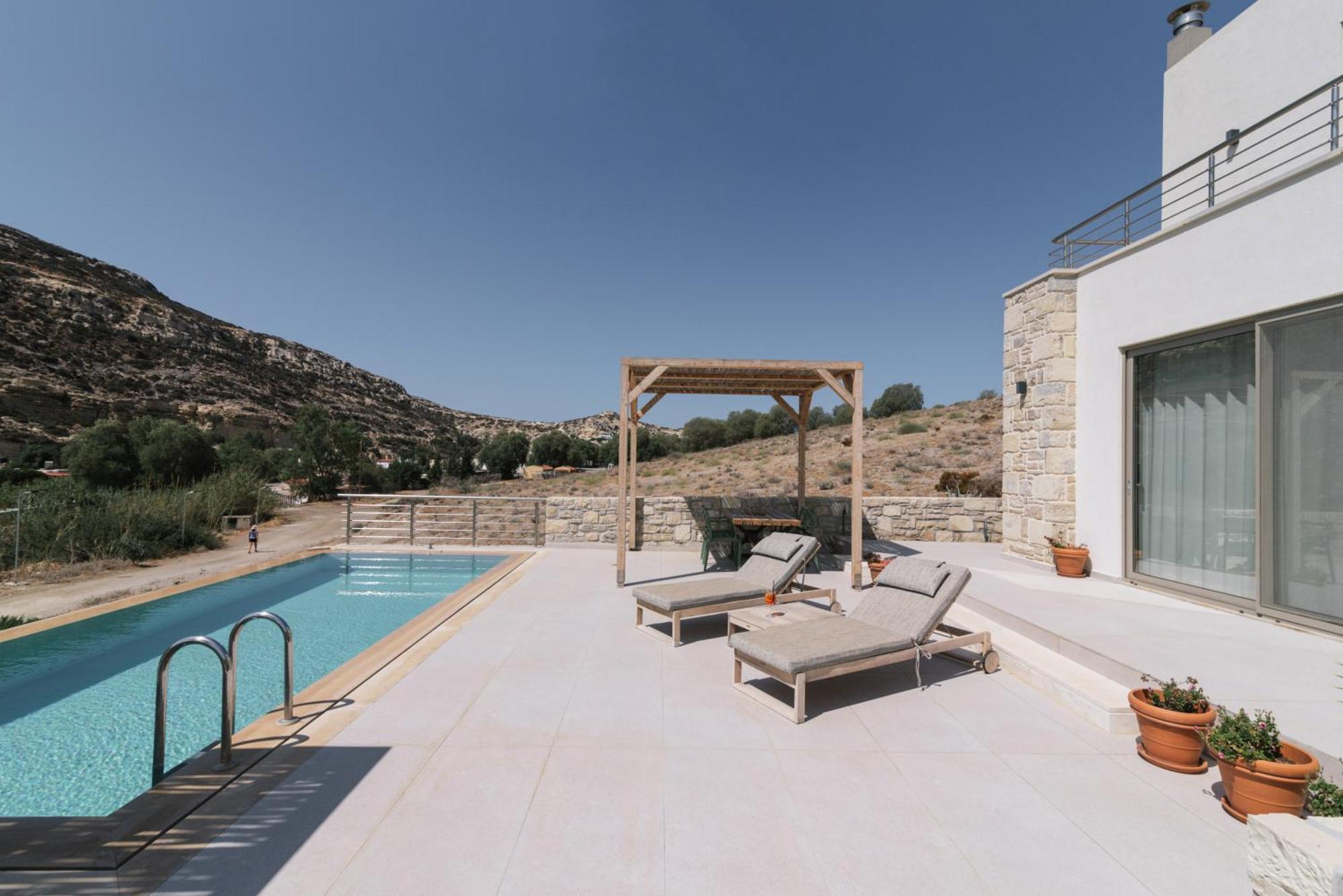 Luxury Villas Ammos In Style Matala Exterior foto