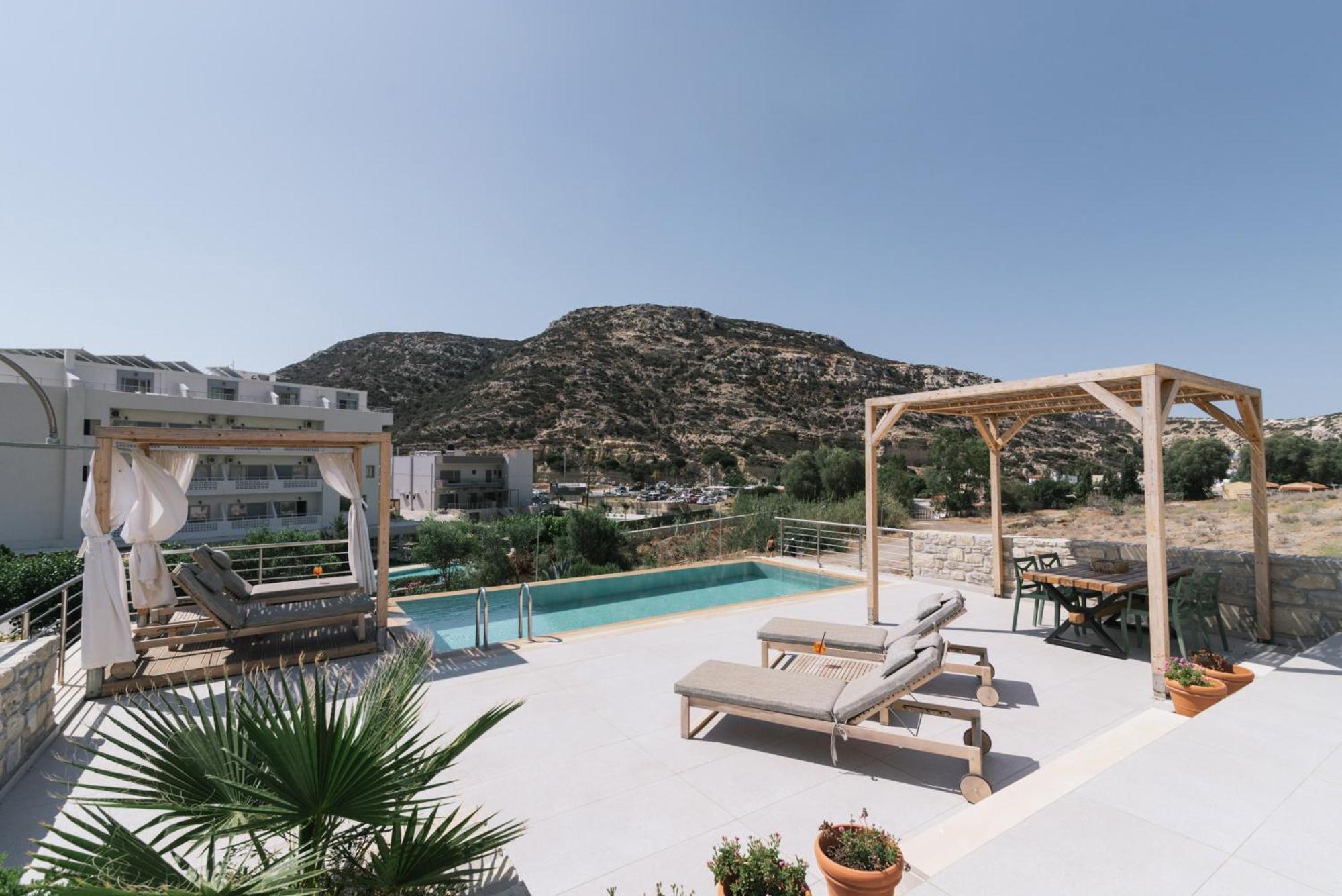 Luxury Villas Ammos In Style Matala Exterior foto