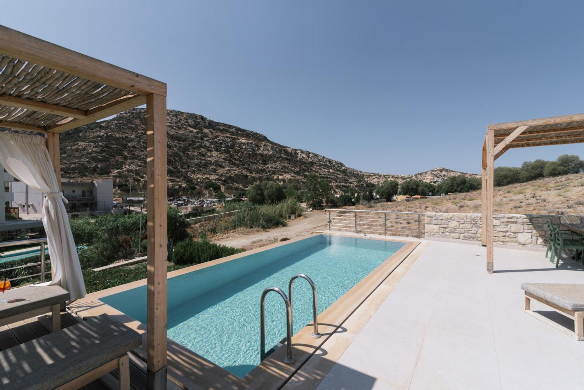 Luxury Villas Ammos In Style Matala Exterior foto