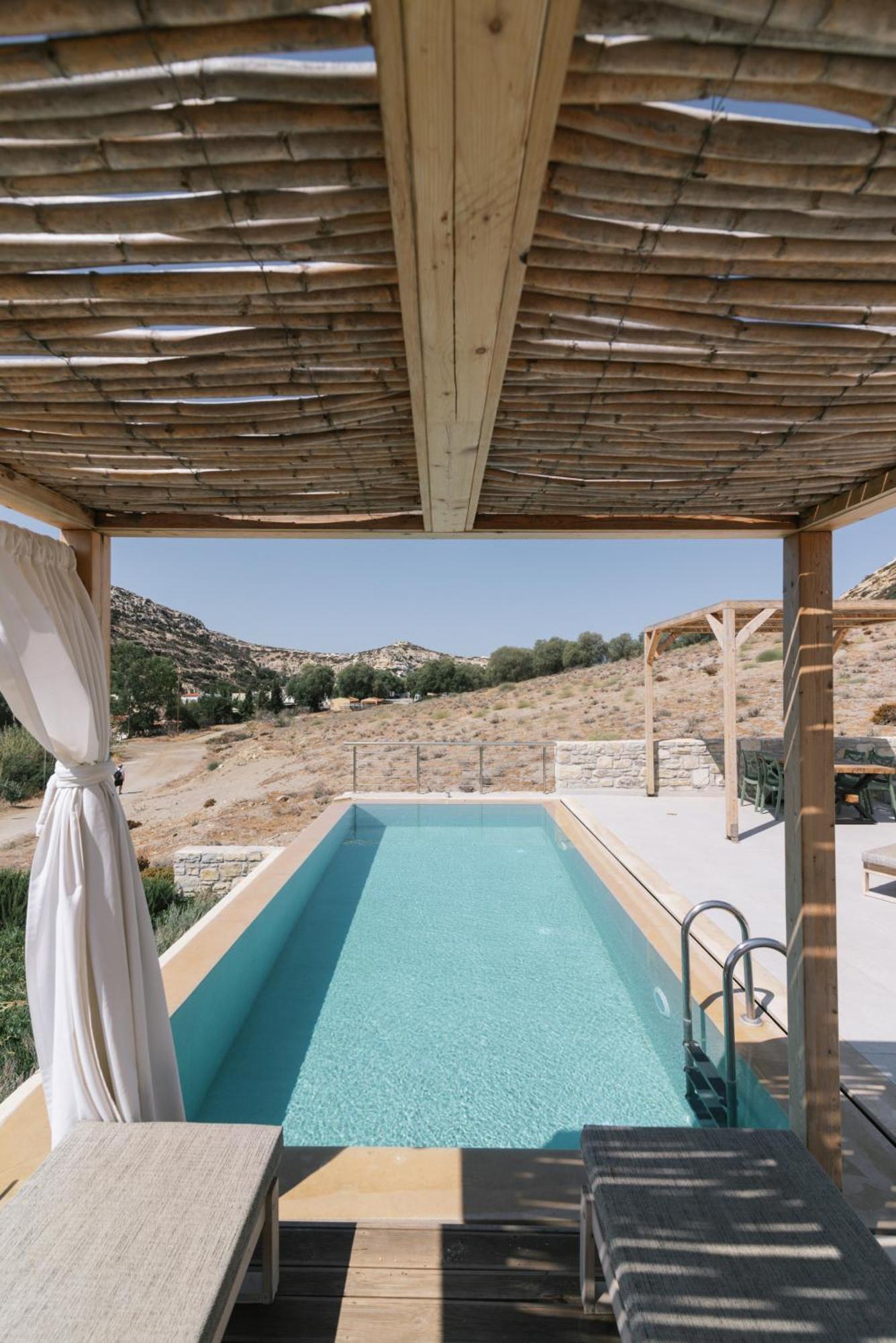 Luxury Villas Ammos In Style Matala Exterior foto